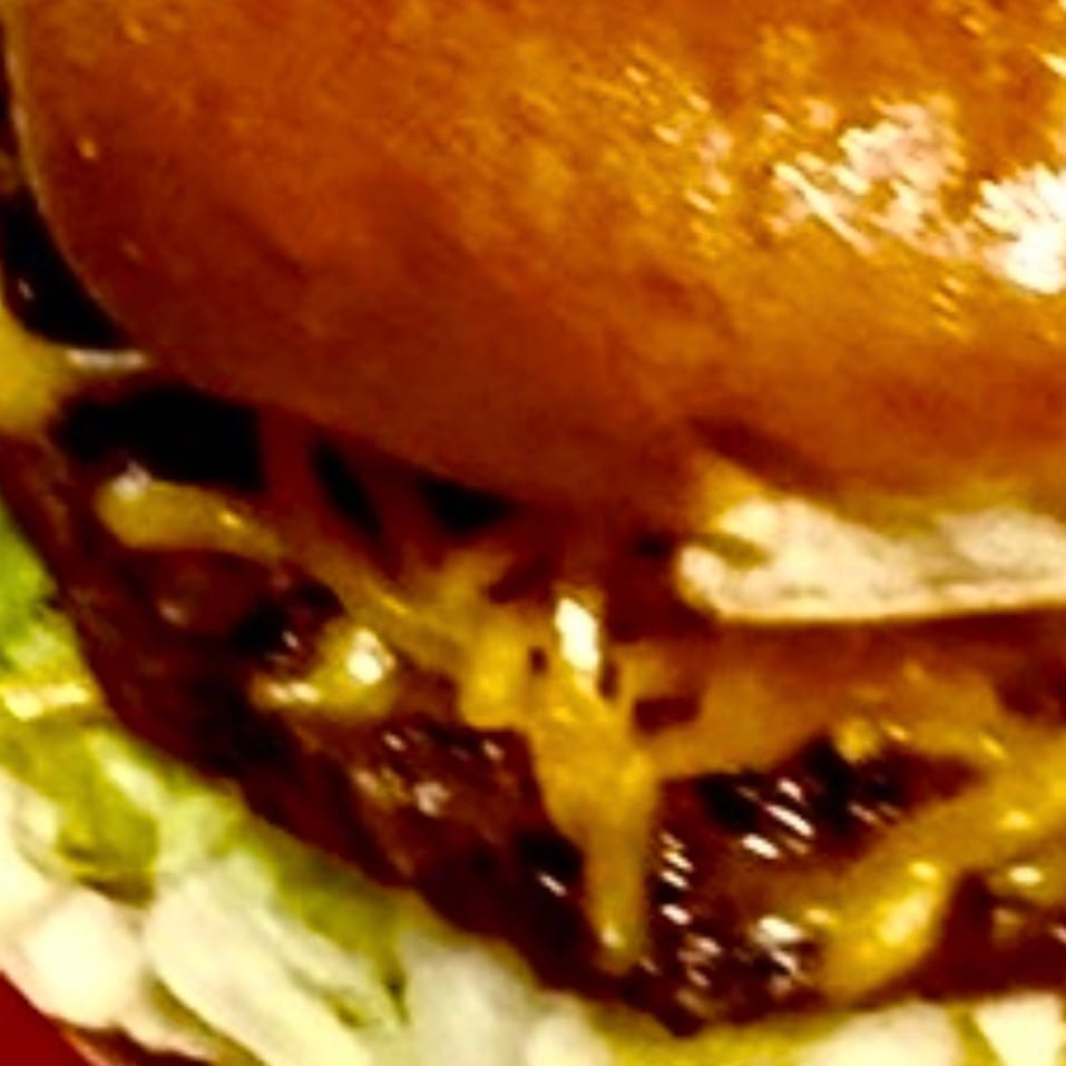 1. The Straight & Narrow Path Burger.