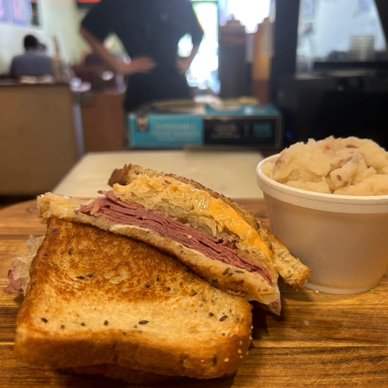 Delicious Reuben Sandwiches Await