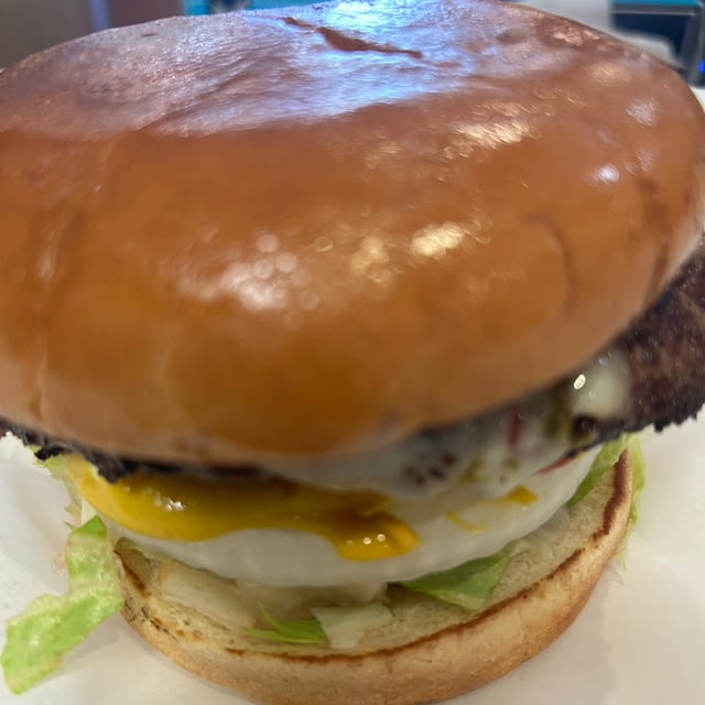 1. The Straight & Narrow Path Burger.