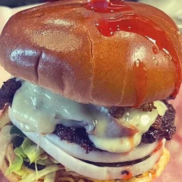 34. Crime Scene Burger.