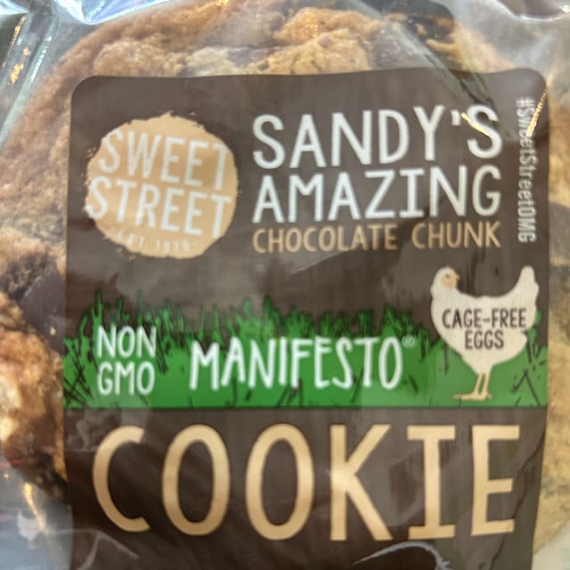 Cookies chocolate.