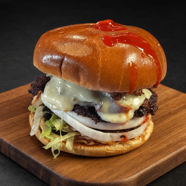 34. Crime Scene Burger.