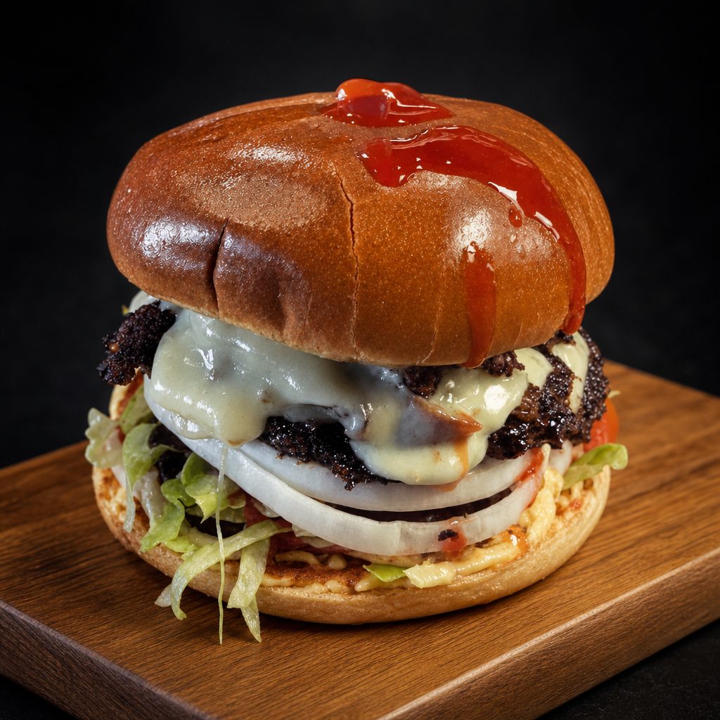 34. Crime Scene Burger.