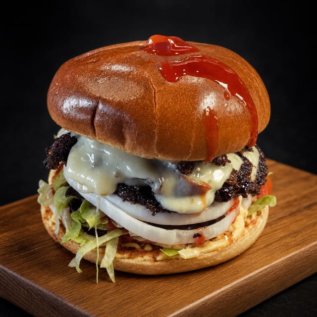 34. Crime Scene Burger.