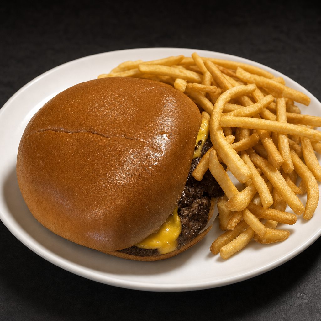 32. Garlic Burger.