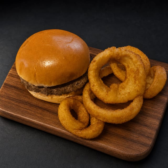 1. The Straight & Narrow Path Burger.