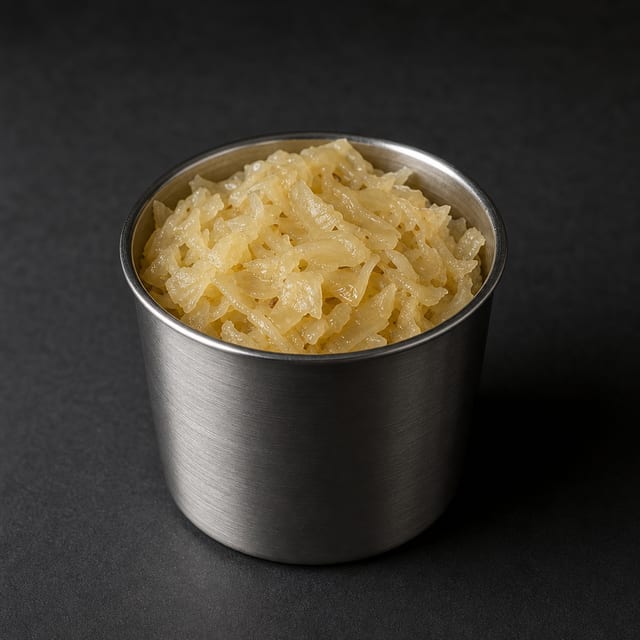 Sauerkraut.