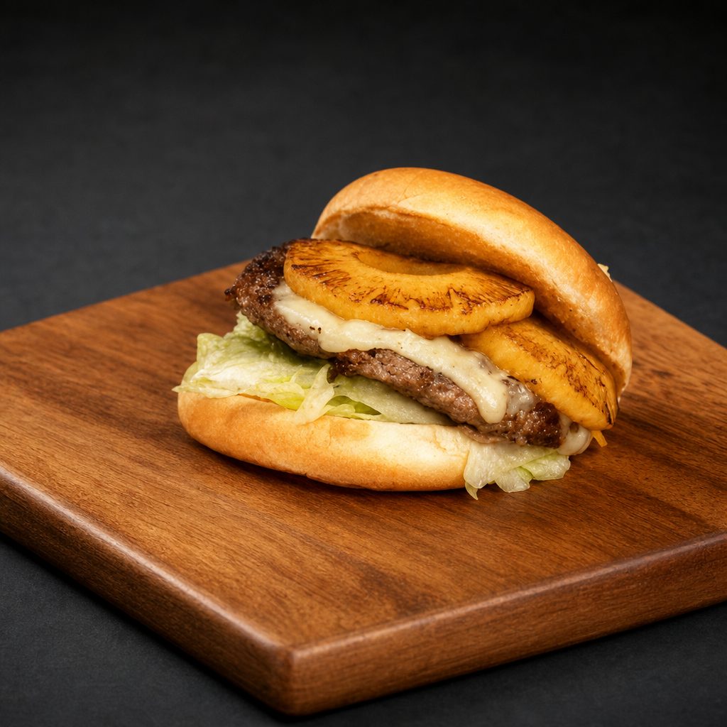 33. Pineapple Burger.