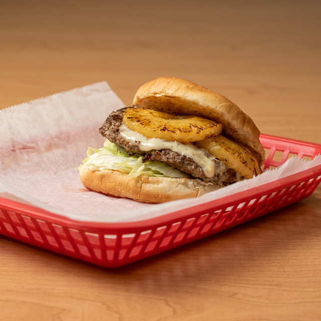 33. Pineapple Burger.